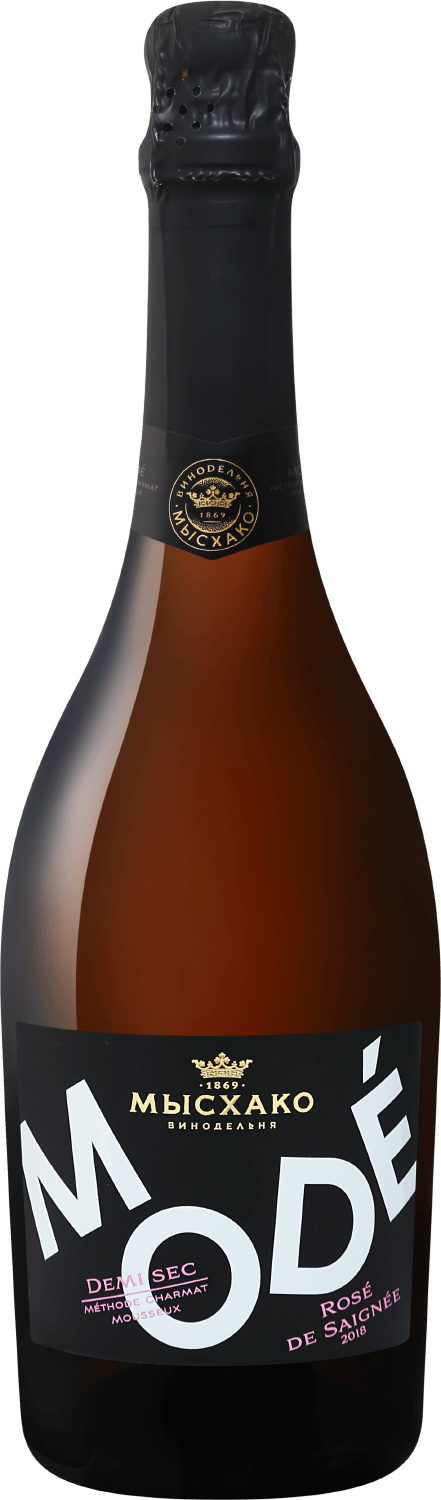 Моде Розовое Полусухое Кубань. Новороссийск ЗГУ Мысхако 0.75 л