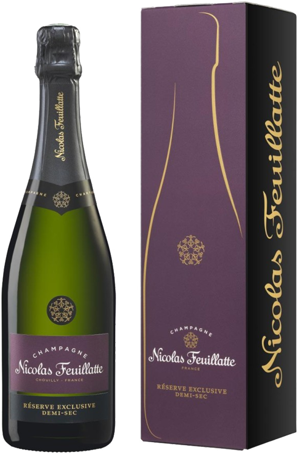 Николя Фейят Резерв Эксклюзив Деми-Сек Шампань AOC в подарочной упаковке 0.75 л