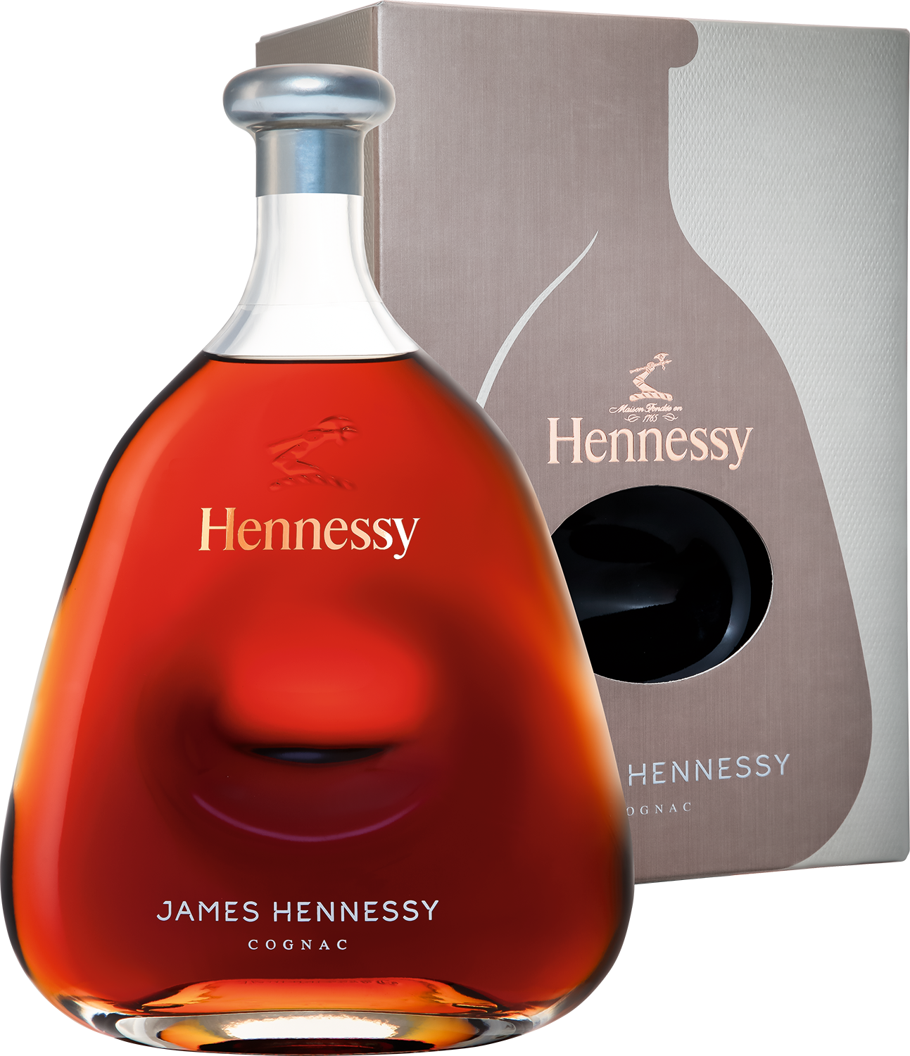 Хеннесси Джеймс Хеннесси Коньяк в подарочной упаковке 1 л