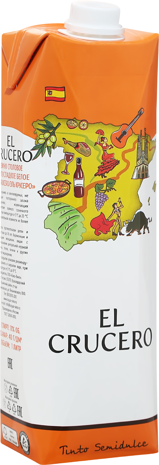 Эль Крусеро Союз-Вино - 1 л