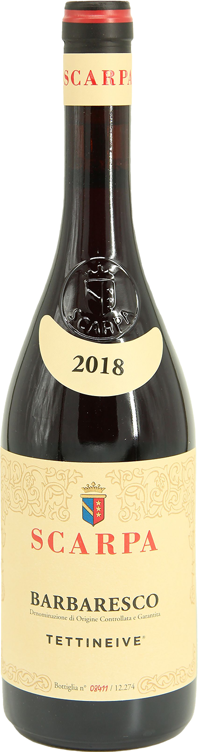 Теттиневе Барбареско DOCG Скарпа 2018 0.75 л