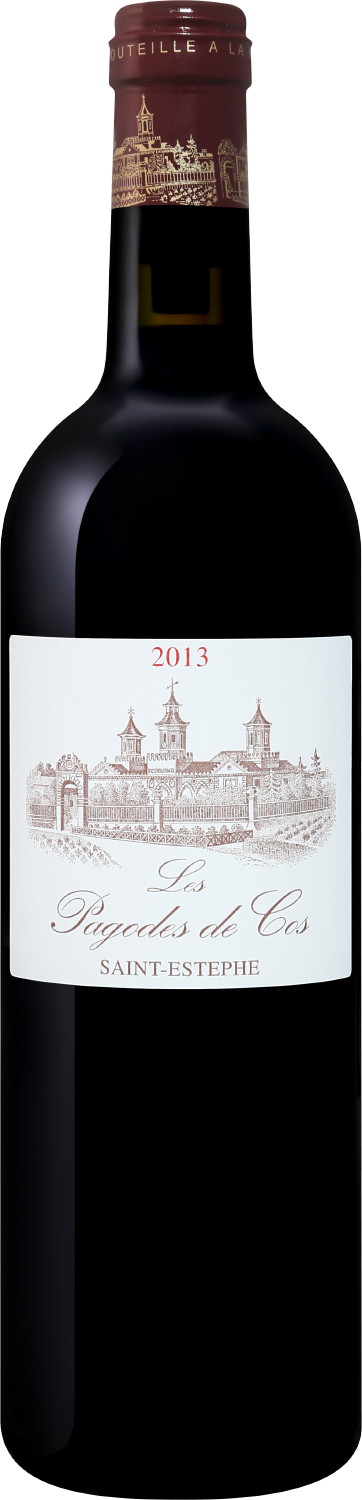 Вино Les Pagodes de Cos Saint-Estephe AOC Chateau Cos d'Estournel, 0.75 л