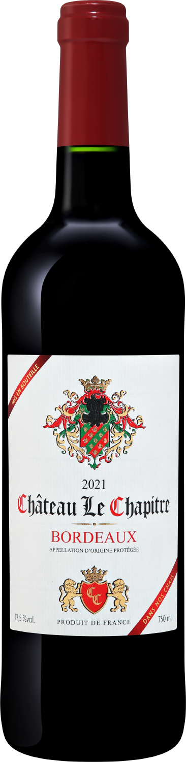 Шато Ле Шапитр Бордо AOC 0.75 л