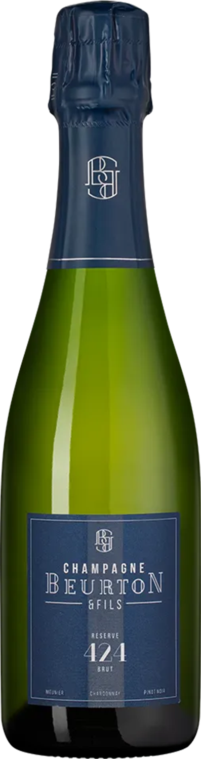 Резерв 424 Брют Шампань AOC Бертон э Фис 2021 0.375 л