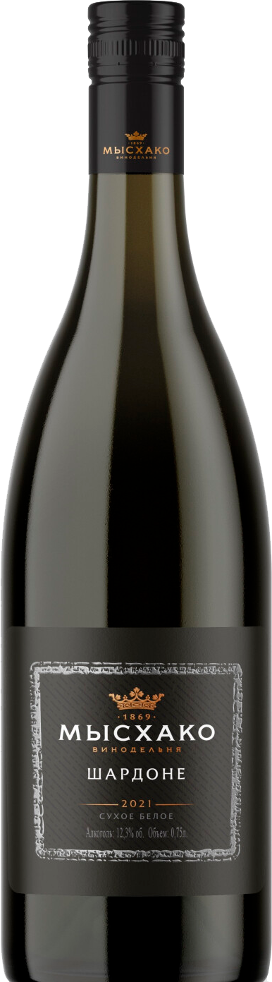 Шардоне Кубань. Новороссийск ЗГУ Мысхако 0.75 л