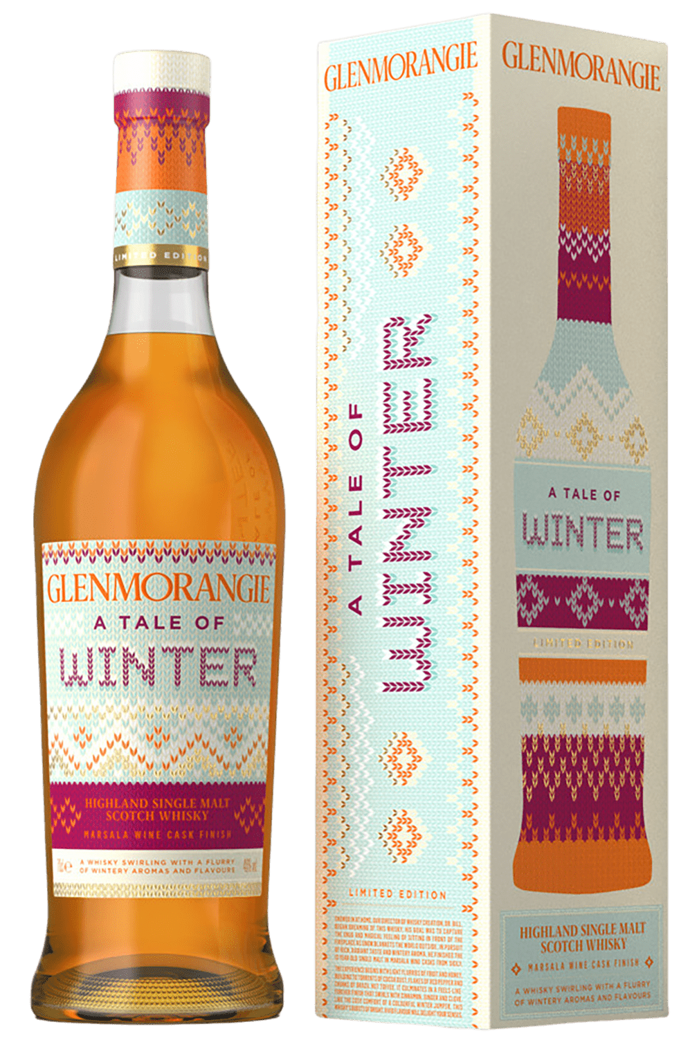 Виски Glenmorangie A Tale of Winter Highland single malt scotch whisky (gift box) Glenmorangie A Tale of Winter Highland single malt scotch whisky (gift box)