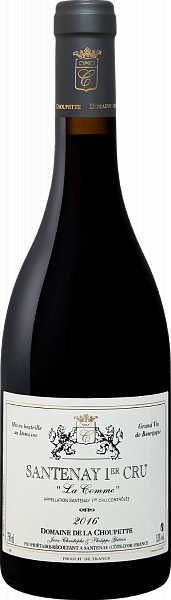 La Comme Santenay 1er Cru AOС Domaine De La Choupette, 0.75 л в Ярославле