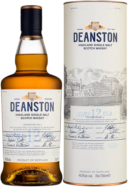 Deanston Highland Single Malt Scotch Whisky 12 y.o. (gift box), 0.7 л в Ярославле