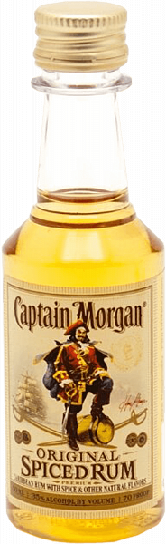 Captain Morgan Spiced Gold Spirit Drink, 0.05л