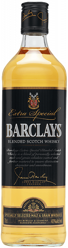 Барклайс Купажированный Шотландский Виски 0.7 л
