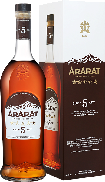 ARARAT 5 y.o. (gift box), 0.7 л в Ярославле