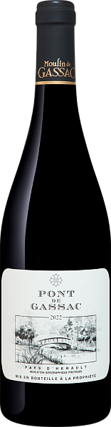 Pont de Gassac Pays d'Herault IGP Moulin de Gassac, 0.75 л в Ярославле