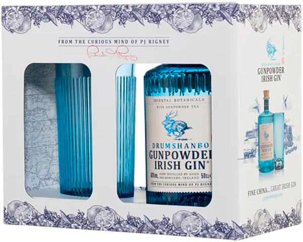 Drumshanbo Gunpowder Irish Gin (gift box with a glass), 0.5 л в Ярославле