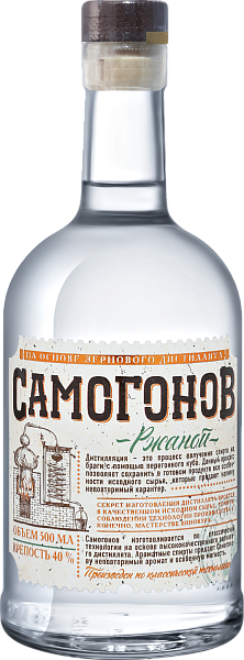 Syabry Samogonov. Rye, 0.5 л в Ярославле