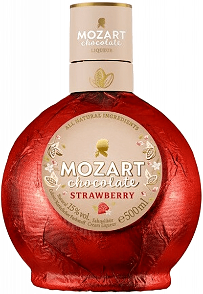 Mozart White Chocolate Cream Strawberry, 0.5 л в Ярославле