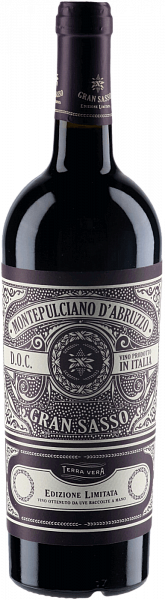 Montepulciano d'Abruzzo DOC Gran Sasso, 0.75 л в Ярославле