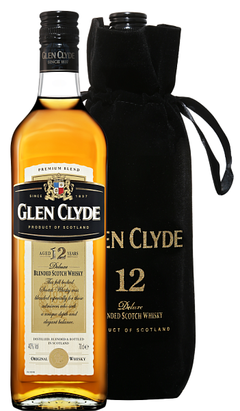 Glen Clyde Blended Scotch Whisky 12 y.o. (gift bag), 0.7 л в Ярославле