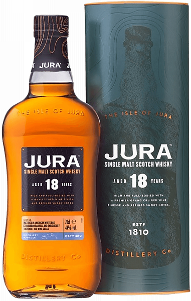 Jura 18 y.o. Single Malt Scotch Whisky (gift box), 0.7 л
