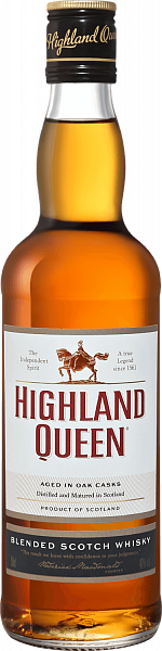 Highland Queen Blended Scotch Whisky, 0.5л