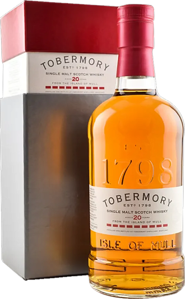 Tobermory Aged 20 Years Old Single Malt Scotch Whisky (gift box), 0.7 л в Ярославле