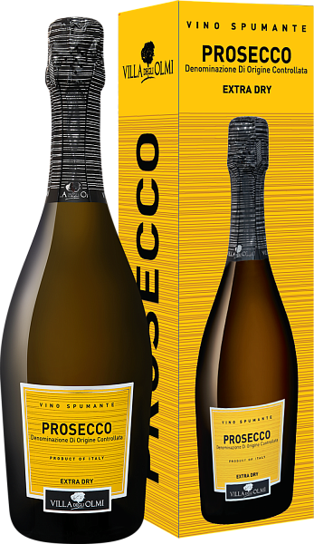 Prosecco DOC Spumante Extra Dry Villa degli Olmi (gift box), 0.75 л в Ярославле