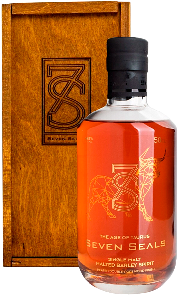 Seven Seals Zodiac The Age of Taurus Single Malt Whisky (Подарочная упаковка), 0.5 л в Ярославле