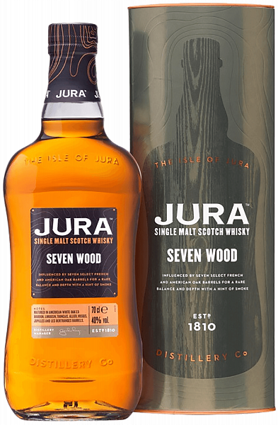 Jura Seven Wood Single Malt Scotch Whisky (gift box), 0.7 л