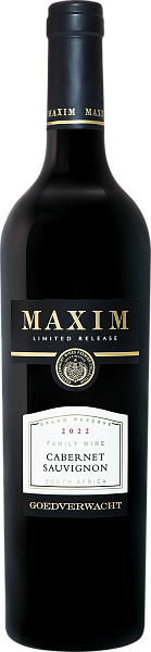 Maxim Cabernet Sauvignon Robertson Valley WO Goedverwacht Family Wines, 0.75 л в Ярославле