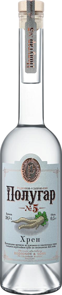 Polugar №5 Horseradish, 0.5 л в Ярославле