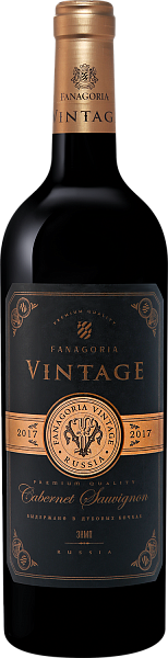 Вино Vintage Cabernet Sauvignon Fanagoria, 0.75 л