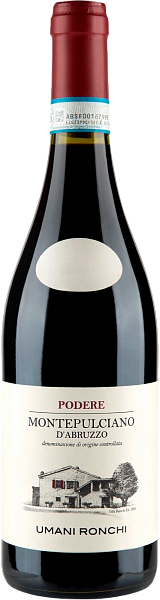 Podere Montepulciano d'Abruzzo DOC Umani Ronchi, 0.75 л в Ярославле