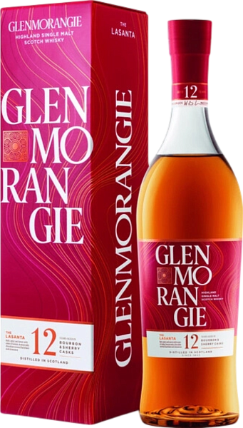 Glenmorangie Lasanta 12 y.o. single malt scotch whisky (gift box), 0.7 л в Ярославле