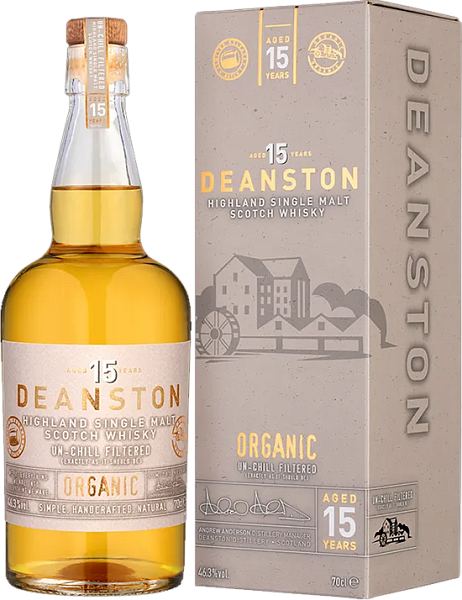 Deanston 15 Years Old Single Malt Scotch Whisky (gift box), 0.7 л в Ярославле