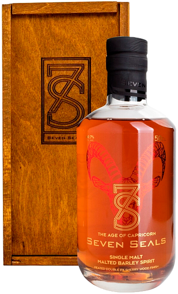 Seven Seals Zodiac The Age of Capricorn Single Malt Whisky (Подарочная упаковка), 0.5 л в Ярославле