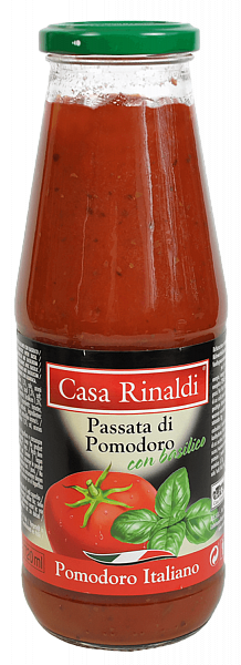 Crushed Tomatoes with Basil Casa Rinaldi