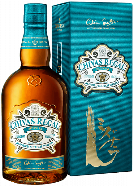 Chivas Regal Mizunara Blended Scotch Whisky (gift box), 0.7 л