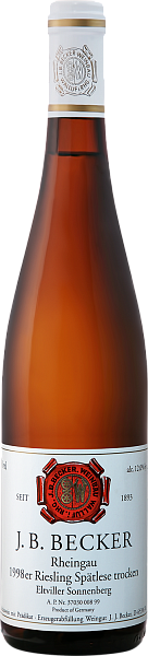 Riesling Eltviller Sonnenberg Spatlese Trocken Rheingau J.B.Becker, 0.75 л в Ярославле