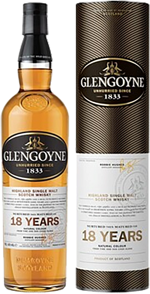 Glengoyne Highland Single Malt Scotch Whisky 18 y.o. (Подарочная упаковка), 0.7 л в Ярославле