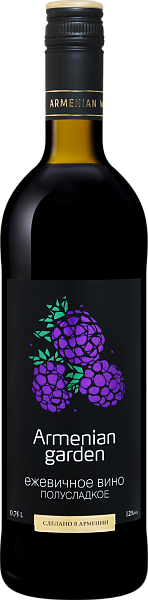 Armenian Garden Blackberry Oktemberyanskiy Wine and Brandy Factory, 0.75 л в Ярославле