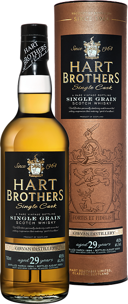 Hart Brothers Girvan Single Grain Scotch Whisky 29 y.o. (Подарочная упаковка), 0.7 л в Ярославле