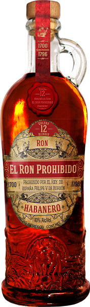 El Ron Prohibido Habanero 12 y.o., 0.75 л в Ярославле